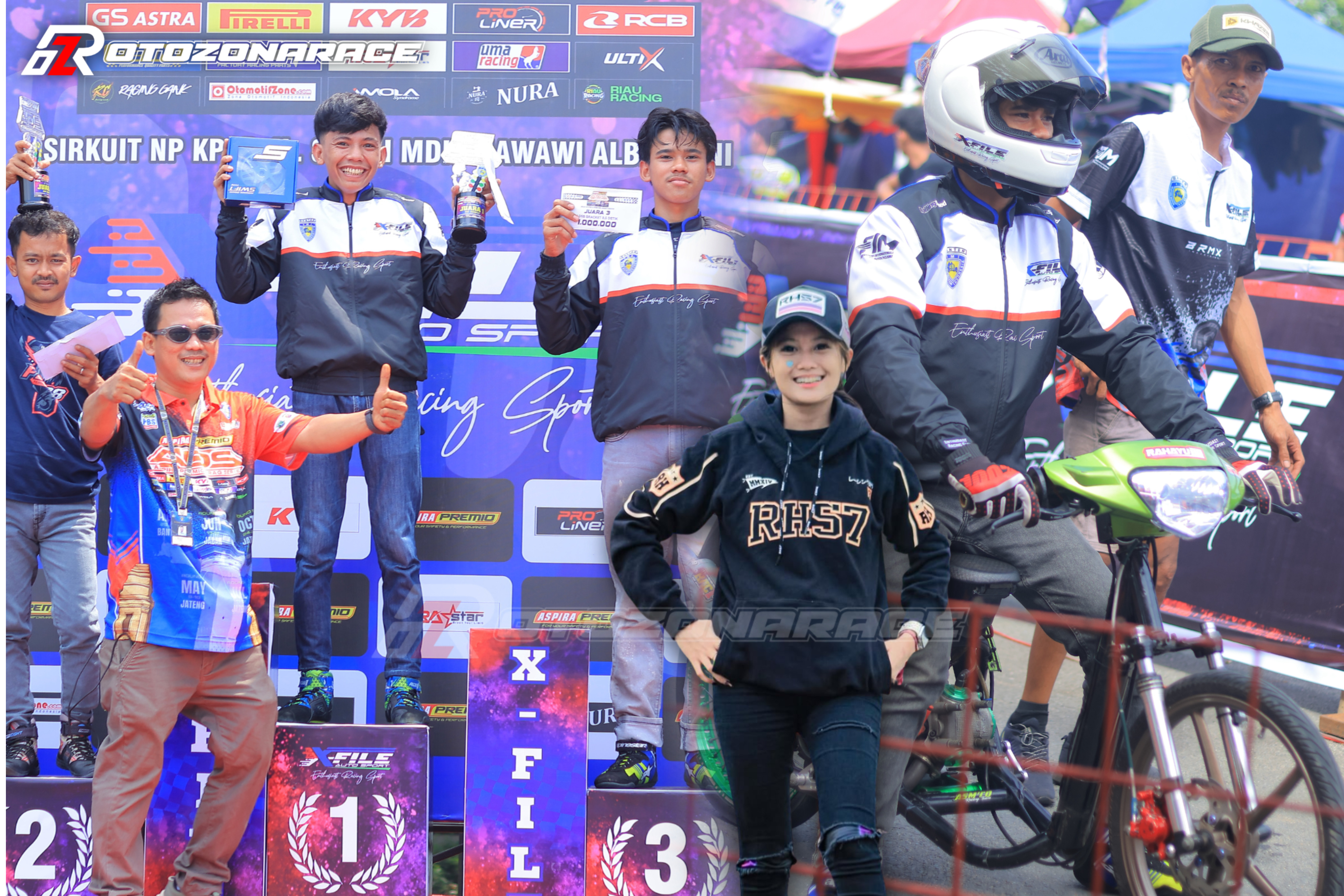 X-File Auto Sport Hadir di ADS Putaran 3 Indramayu, Gandeng Bunga Citra Sebagai Amunisi Baru