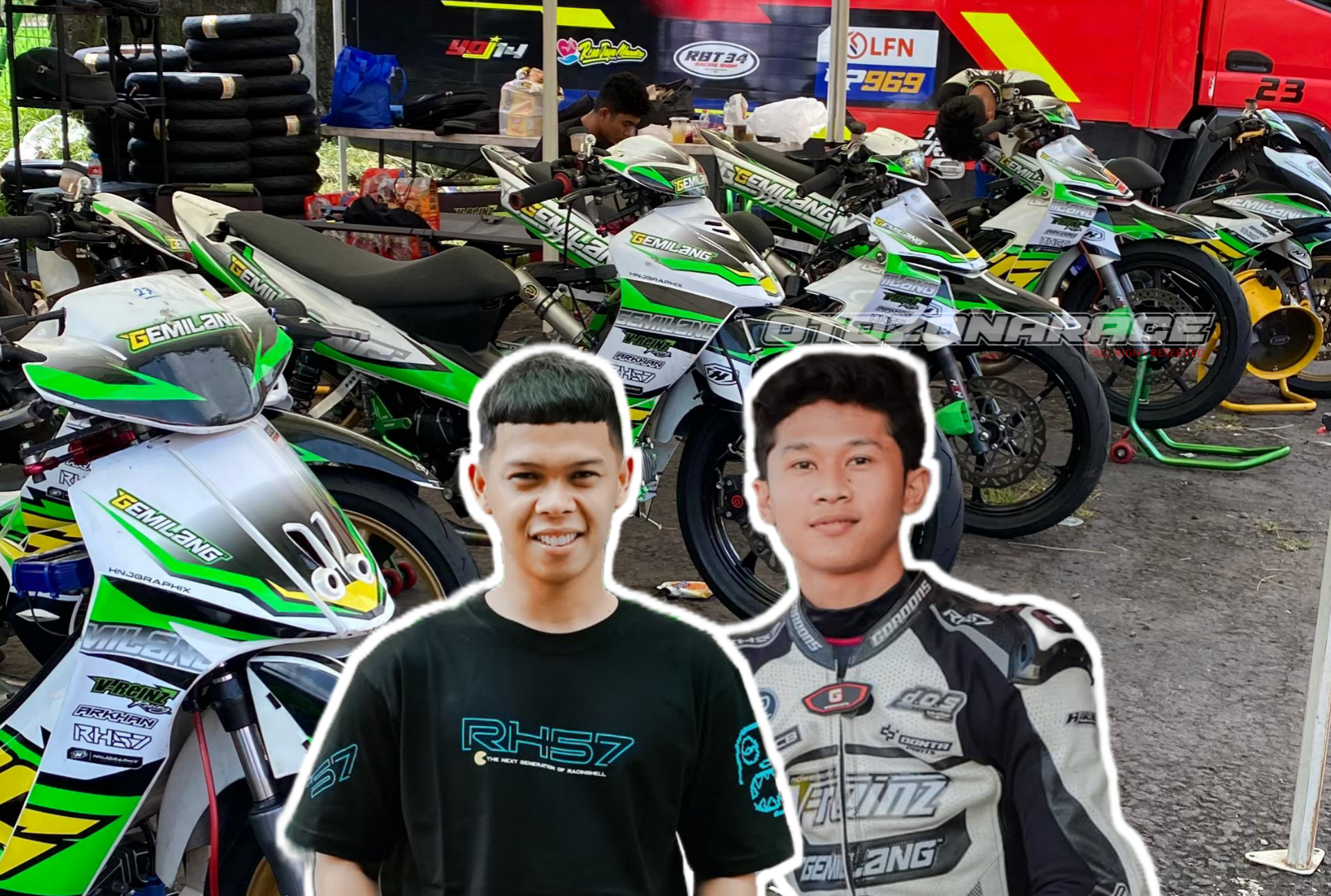 Gemilang Racing Team Duetkan Wilman Hammar Dan Aldy Musfiq Di Yamaha Cup Race Seri 3, Tasik. Full Tarung Kategori 2 Tak & 4 Tak Expert