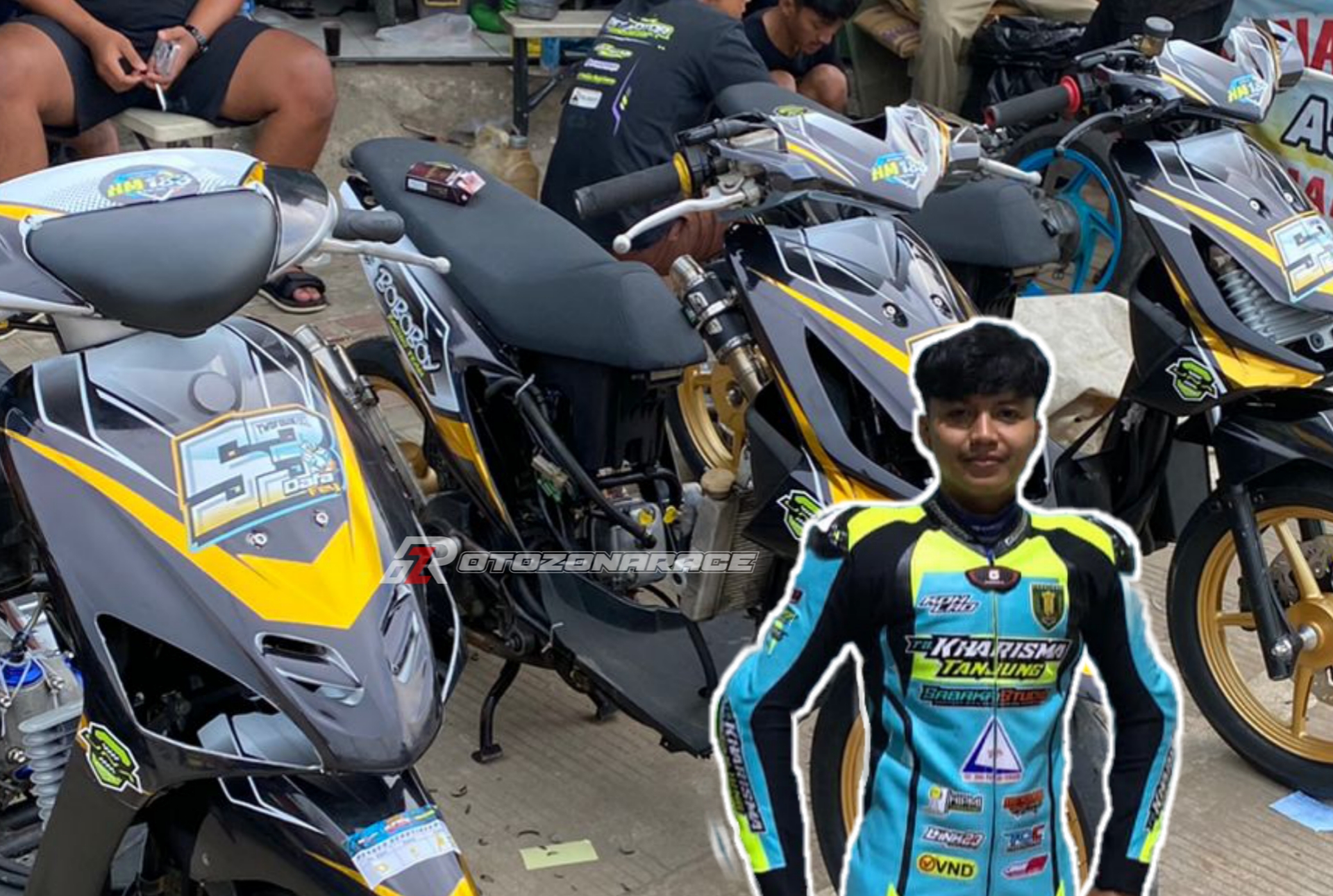 Bersama Daffa Fey, BOBOBOY RACING TEAM Tetap Gaspol Ke Kejurprov Banten, Meski Motor Dalam Tahap Riset!