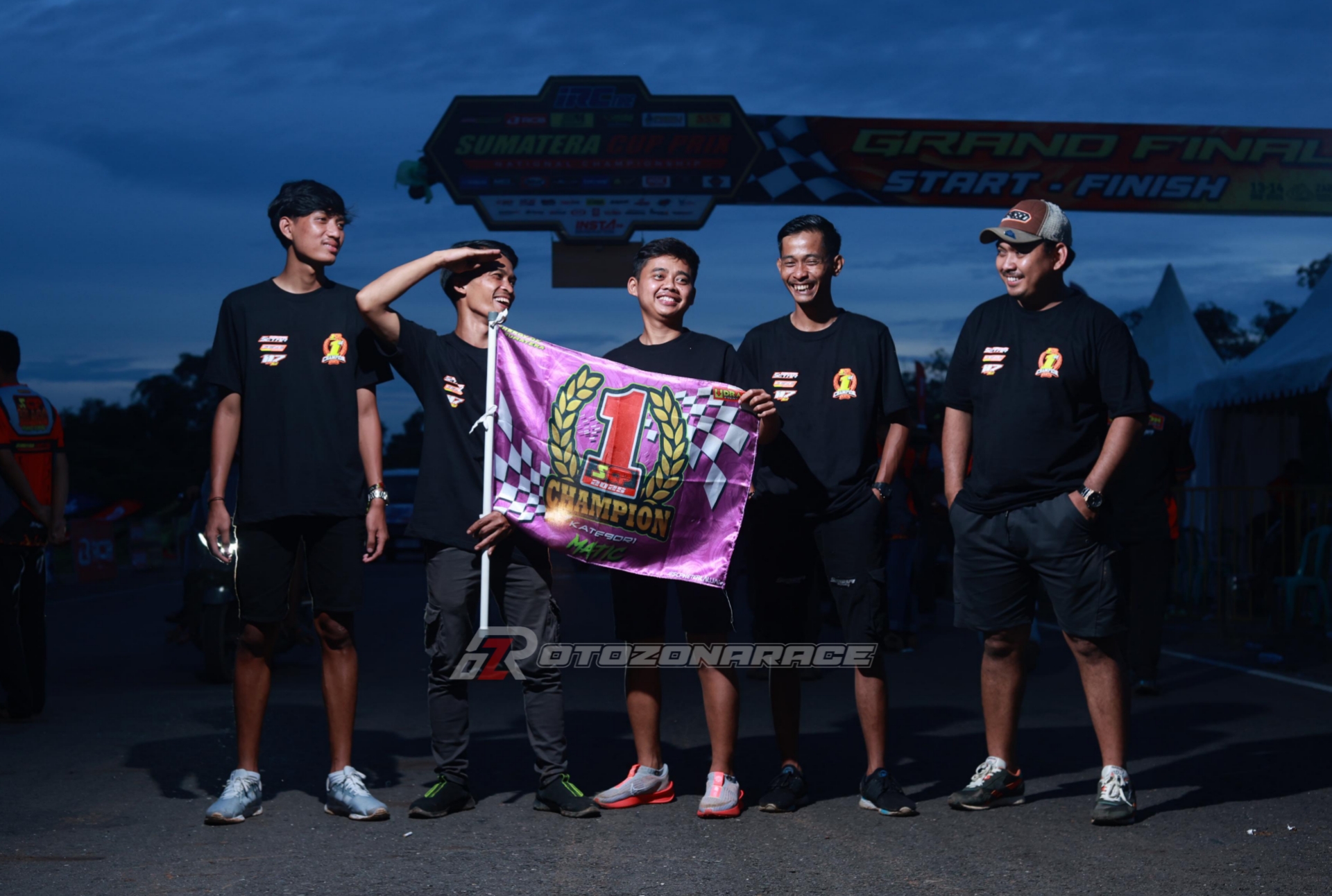 Tuan Muda Setra Racing Feze Sukses Sabet Gelar Juara Umum Matic SCP 2025 Bersama Falah Acil!