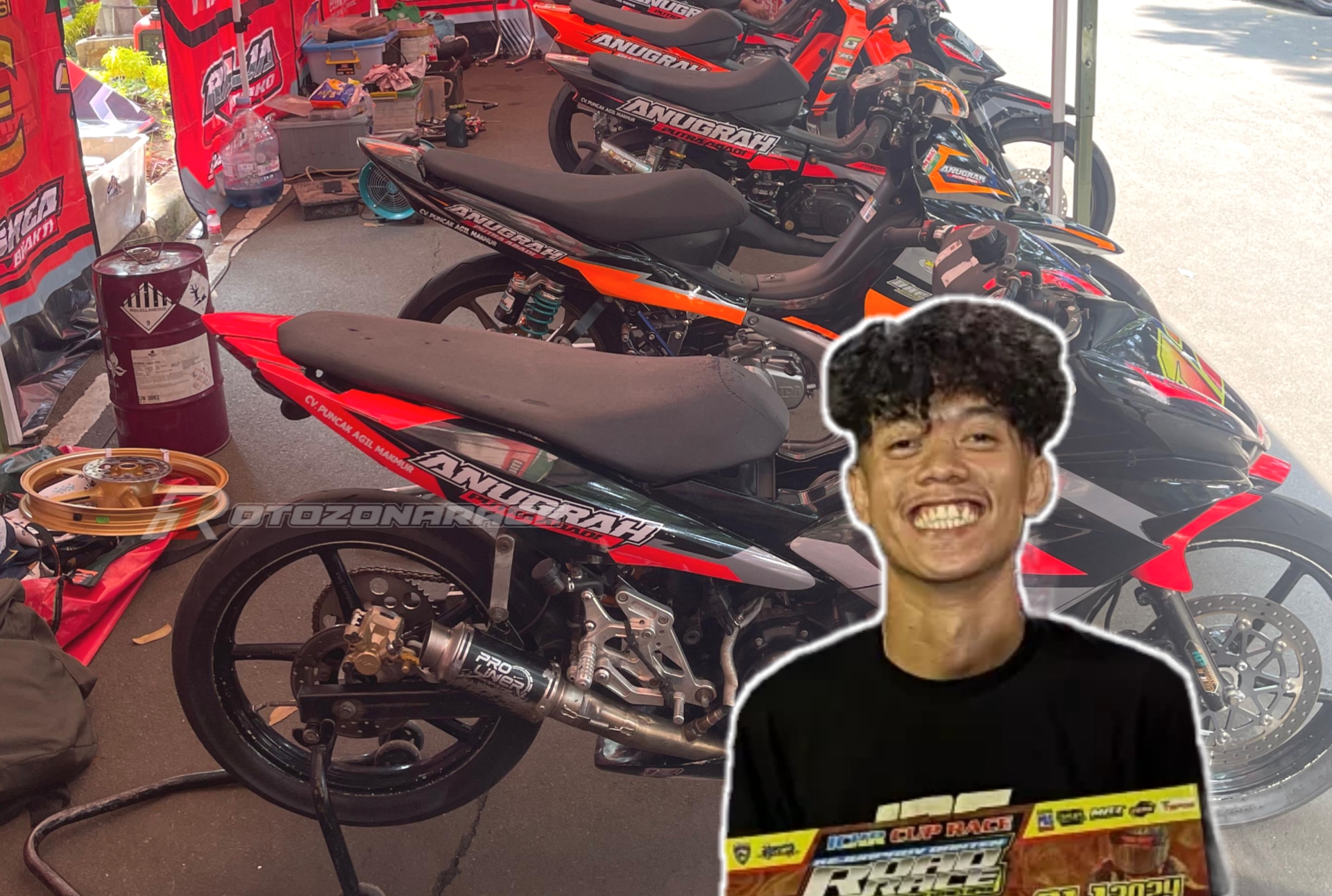 Ihsan Haidar Perkuat Anugrah Putra Abadi di Kejurda Jabar Putaran 3 Subang, Fokus Tarung Kategori 4 Tak 