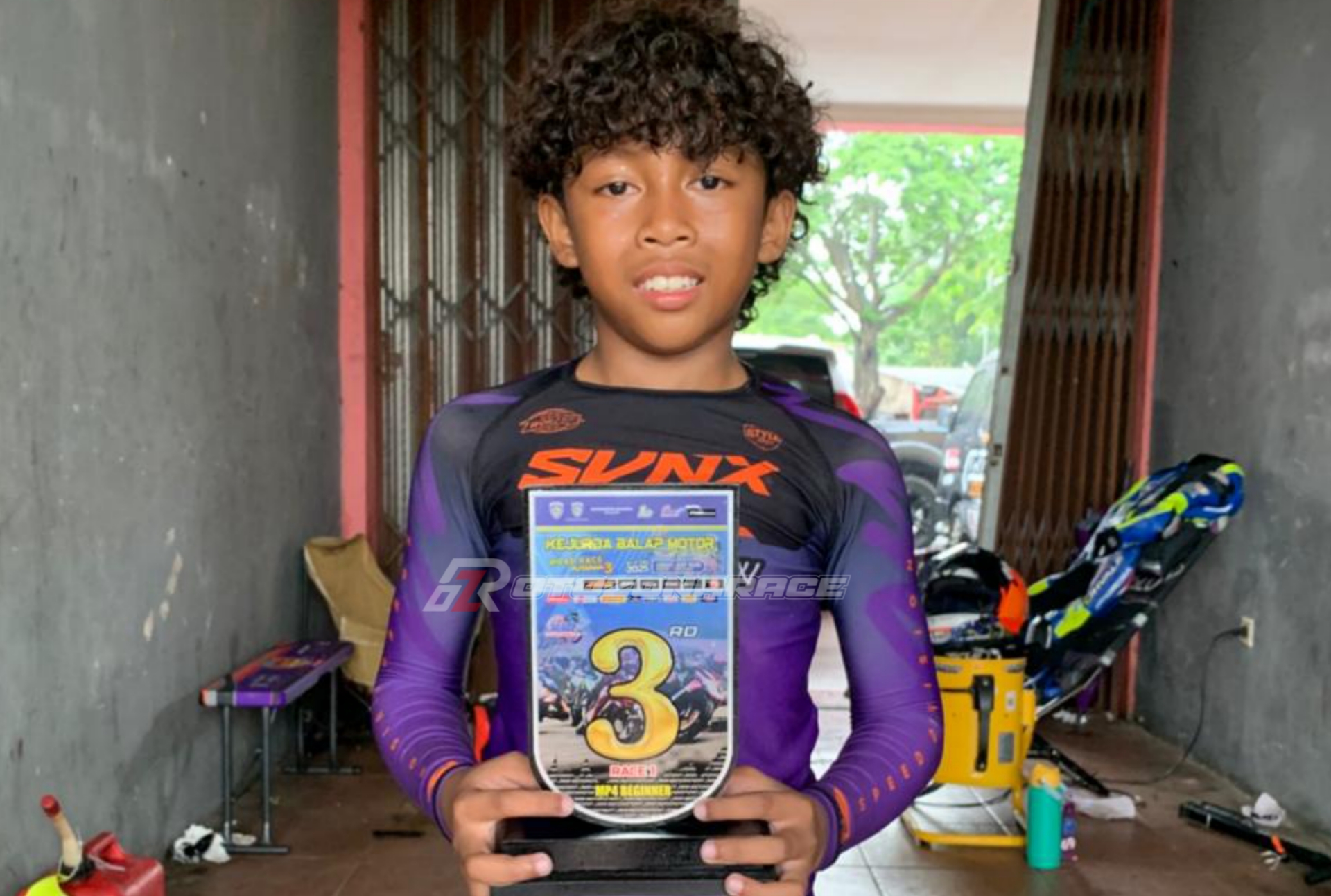 Perdana Balapan Bebek, Raden Zulfikar Langsung Sabet Podium 3 Di Final Kejurda Roadrace Jabar 2025, Subang