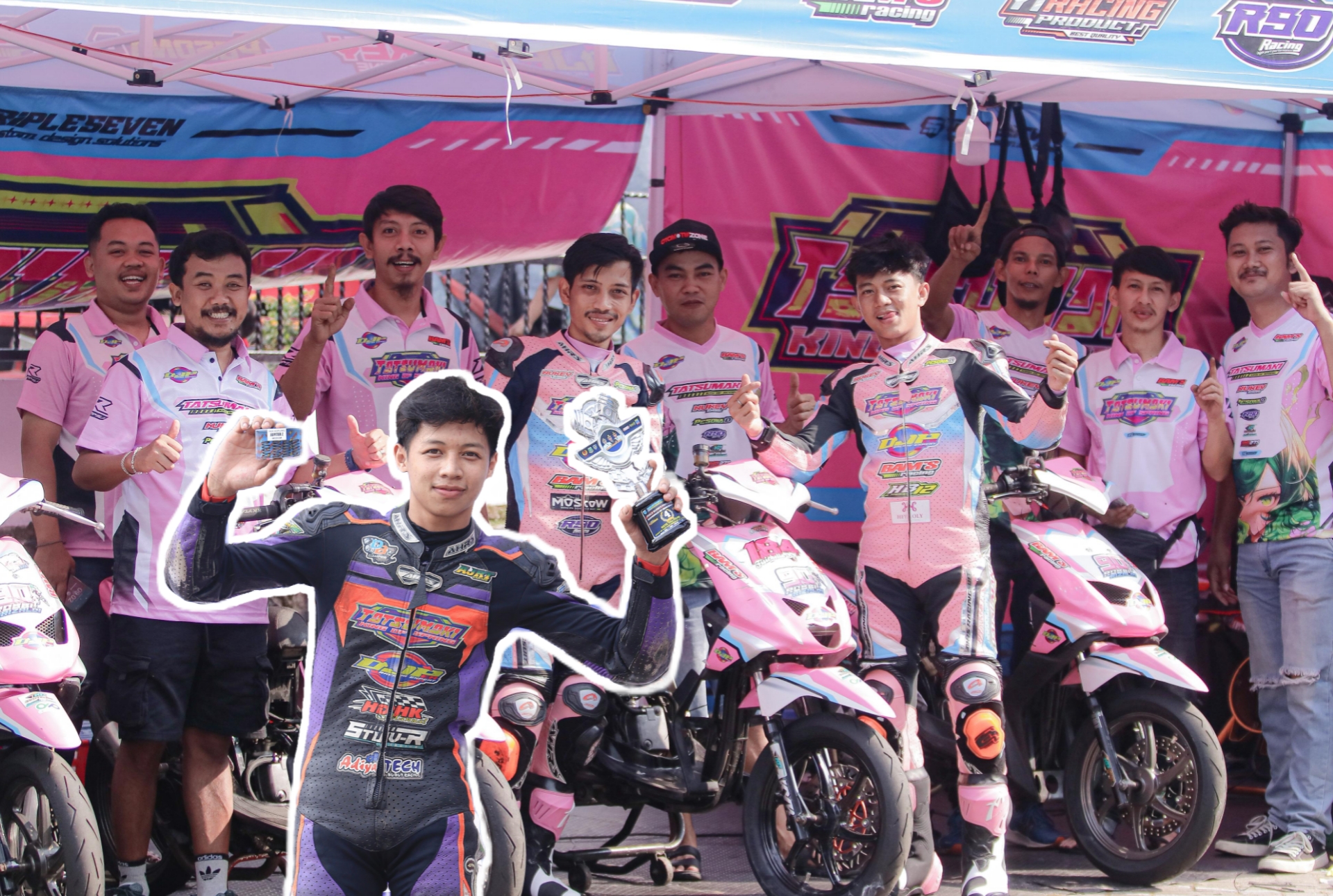 Wow!! Tatsumaki Turunkan 14 Motor di Matic Race Banten Minggu Ini, Yang Akan digeber Oleh 3 Pembalap