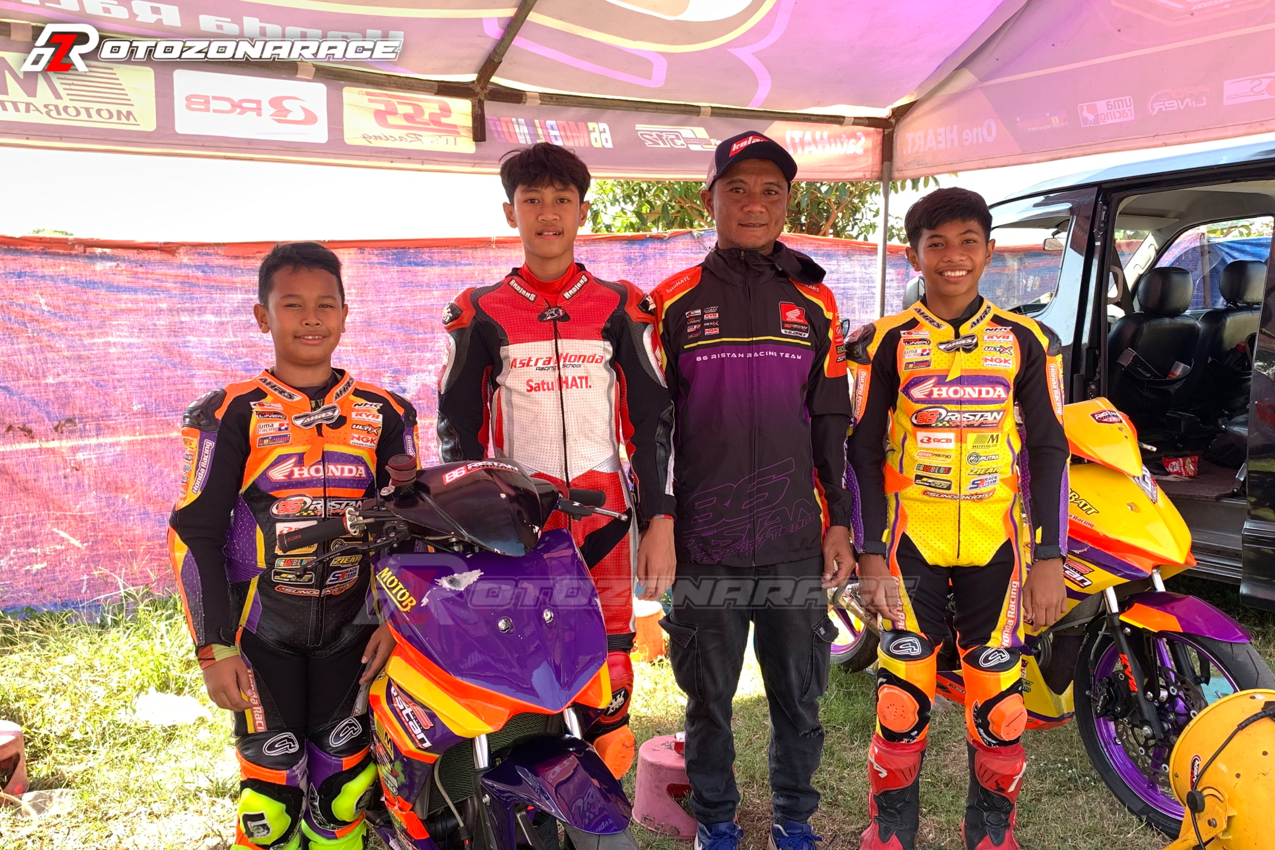 Tim 86 Ristan Racing School Turunkan 3 Pembalap di Kejurnas Motoprix, Boyolali 2026
