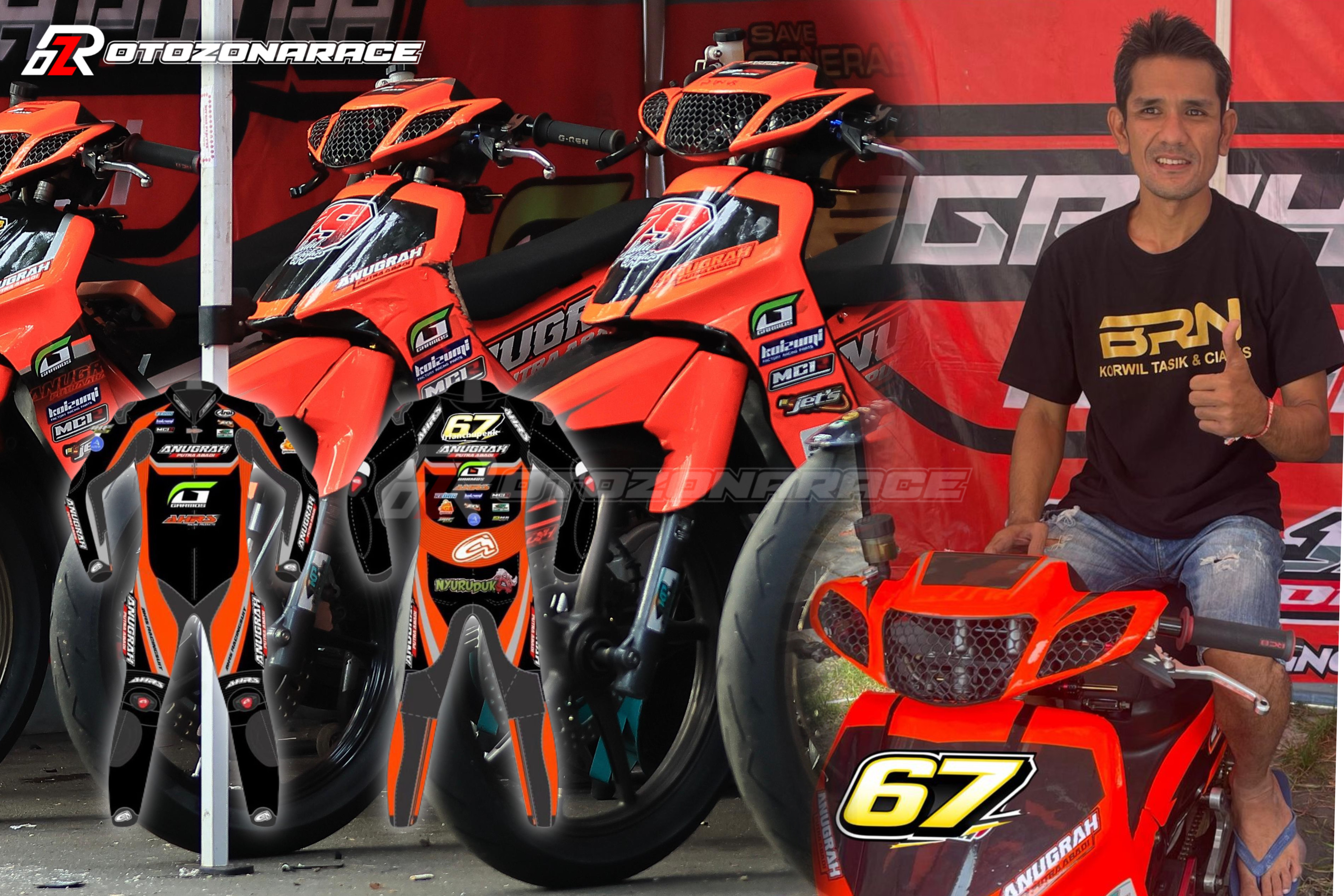 Irfan Chupenk siap Balap Ex-Rider lagi, Kali ini bareng Anugrah Putra Abadi, Full seri di event Java Race 2026!