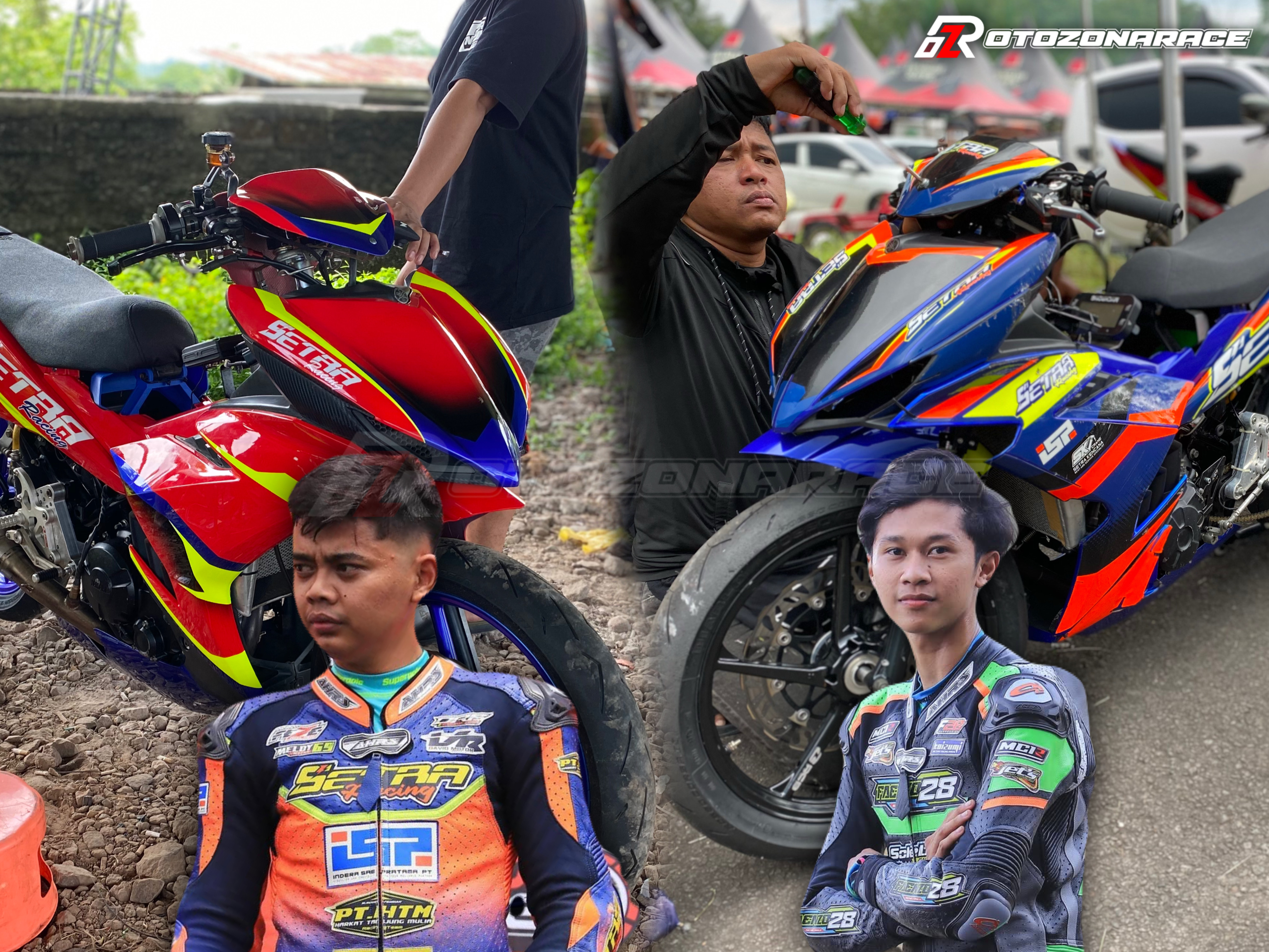 Tuan Muda Setra Duetkan Aldy Musfiq dan Falah Acil di Superprix Seri 1 Tasik, Tarung 4 tak Expert & Novice