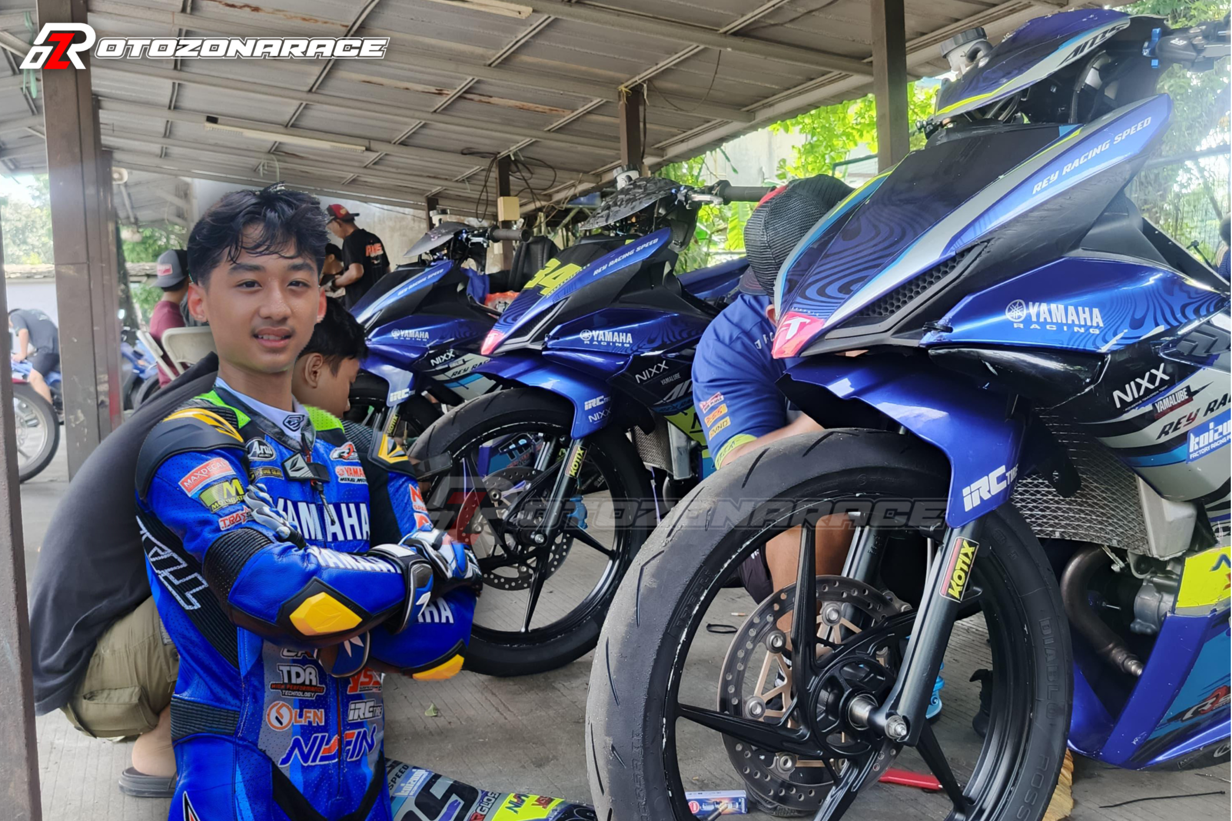 Arkana Ocktane lakukan persiapan bersama Tim RRS di Sentul Karting jelang putaran perdana Motoprix Surabaya.