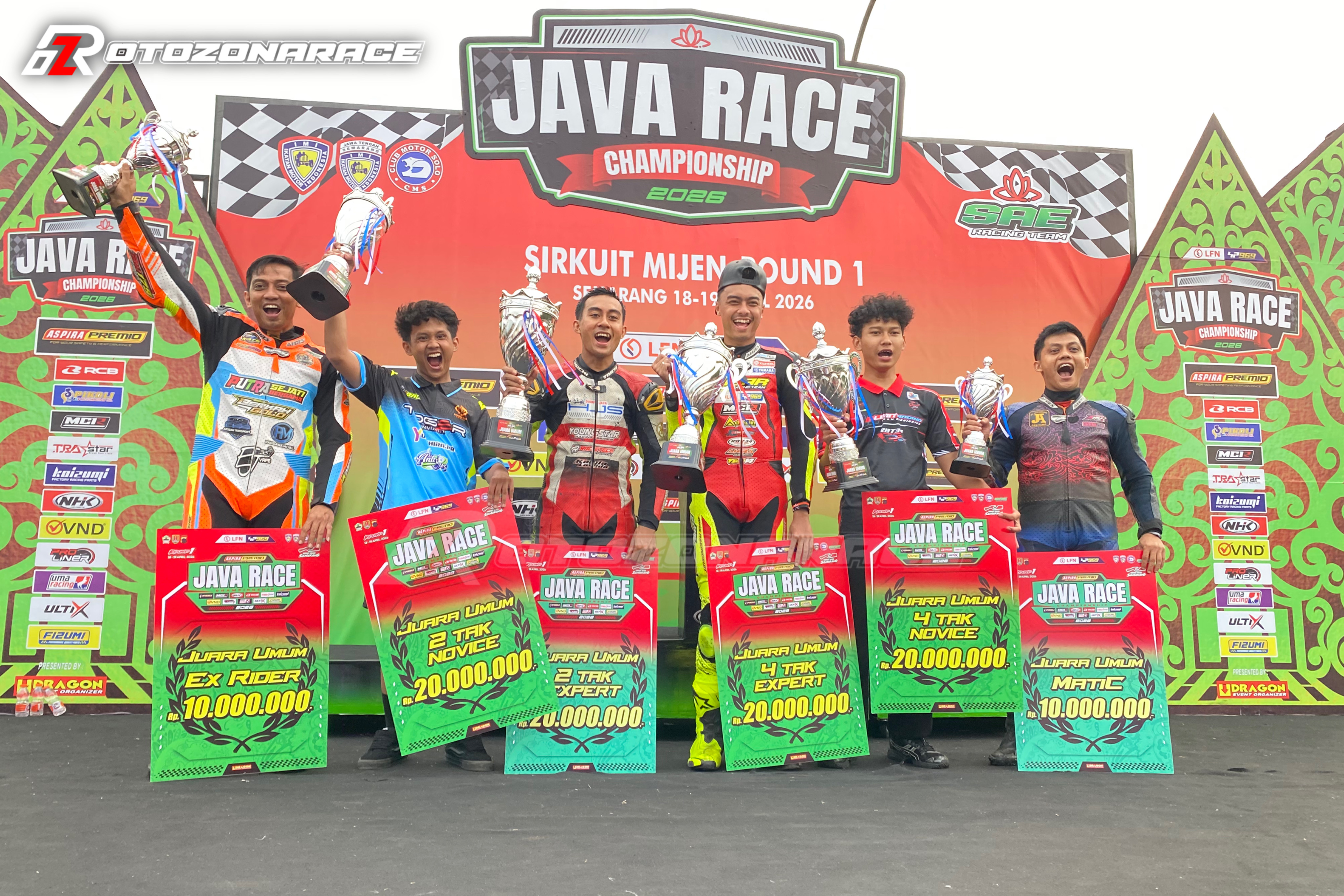 Hasil Race Gelaran Java Race Championship Seri 1 Mijen, Semarang