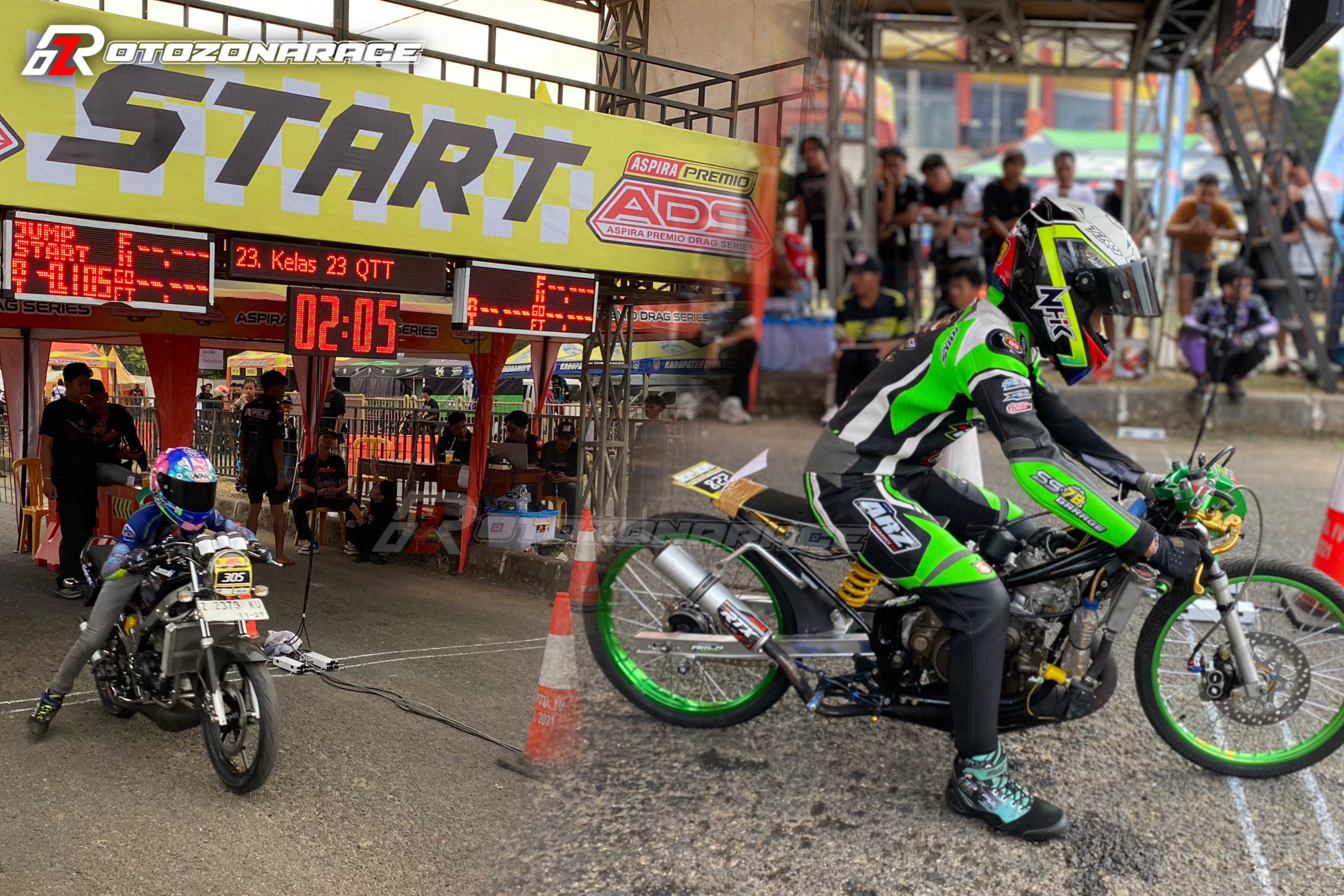 374 Starter Padati Tepi Waduk Bojongsari, ADS Putaran 3 Indramayu Lahirkan Juara Umum Baru