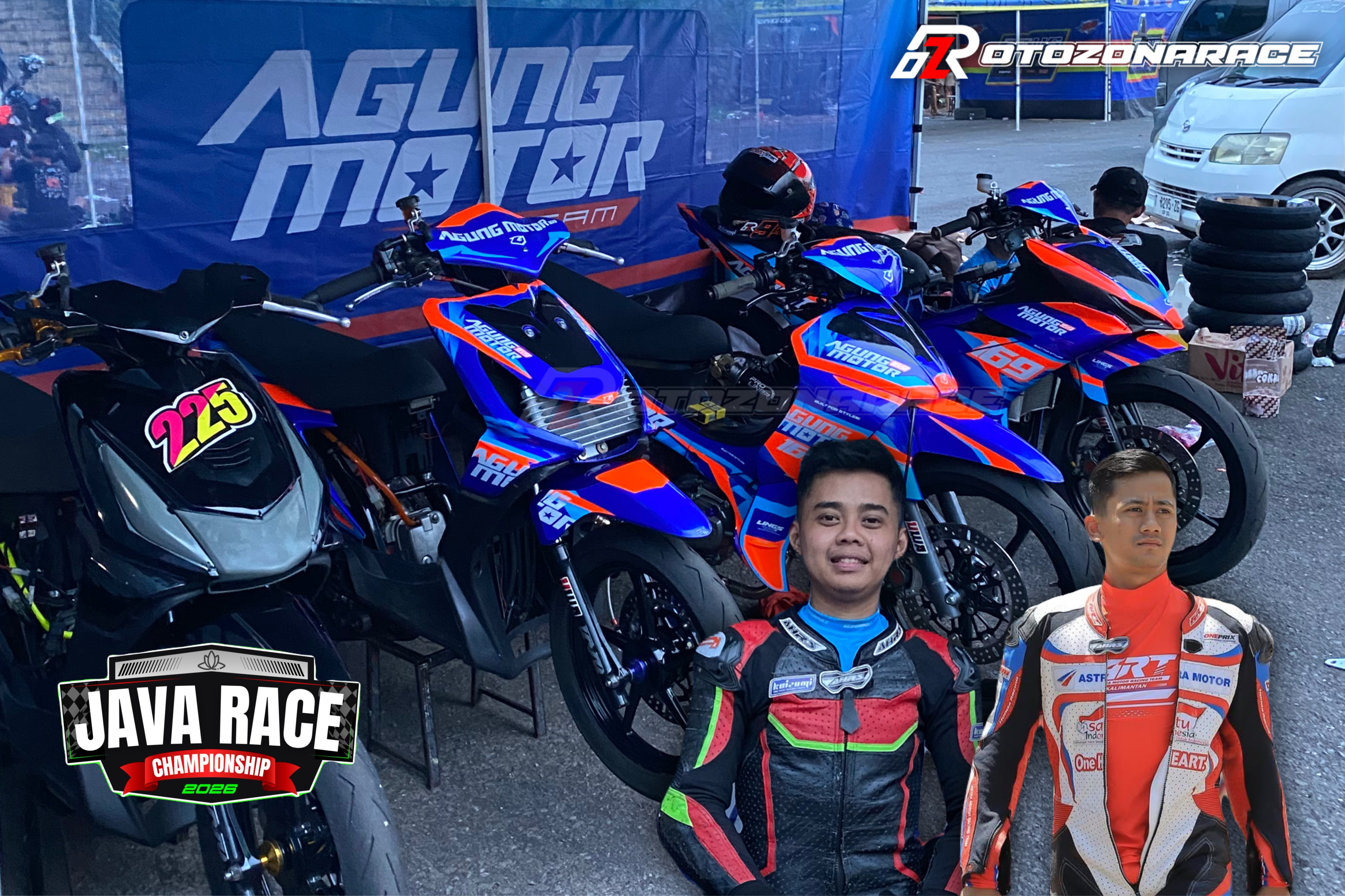 Pasukan Agung Motor Racing Team Bawa 5 Motor, Andalkan Falah Acil dan Adly M Taufik di Seri 1 JRC 2026