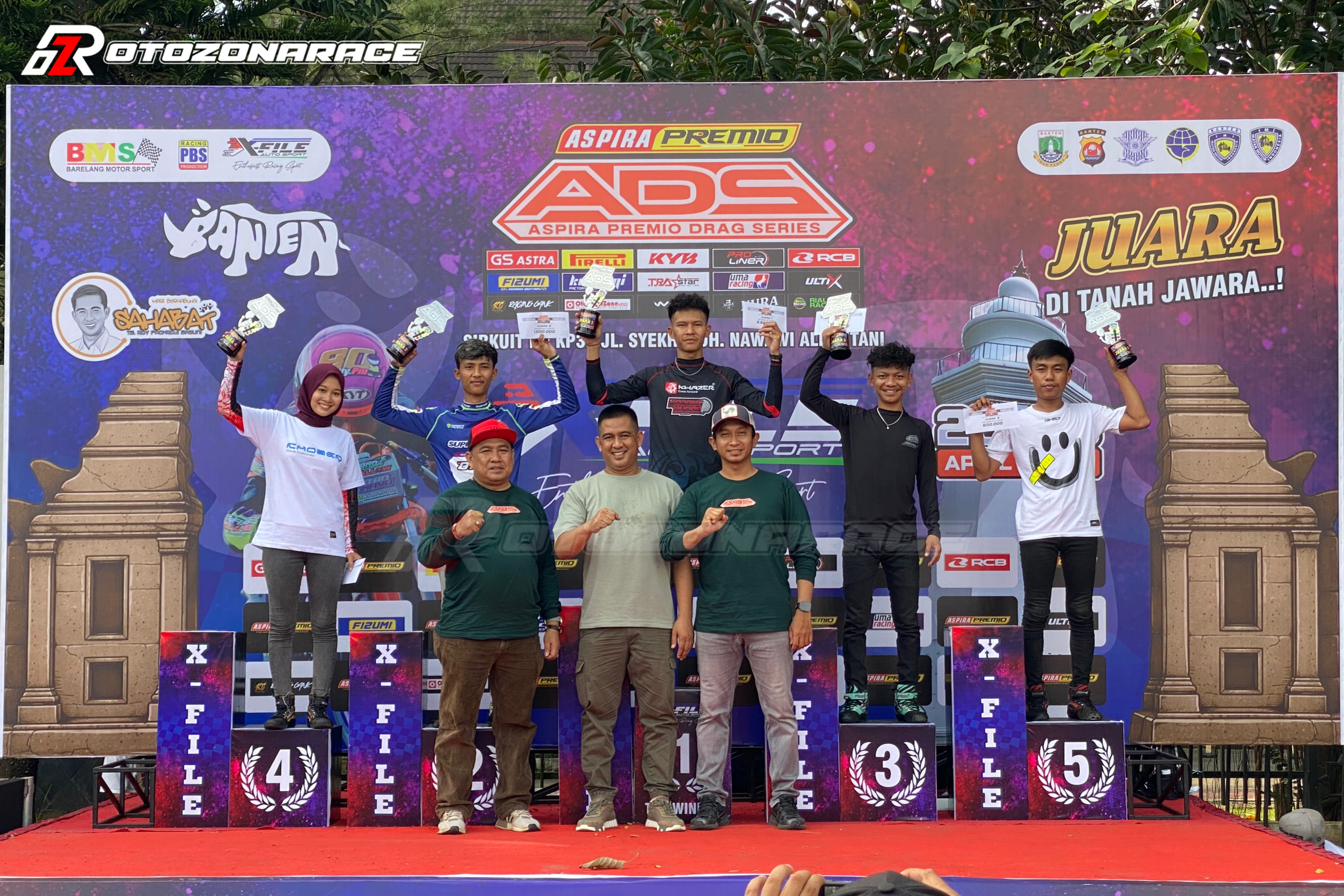 Hasil Race Hari Sabtu 25 April, Aspira Premio Drag Series 2026 Serang, Banten