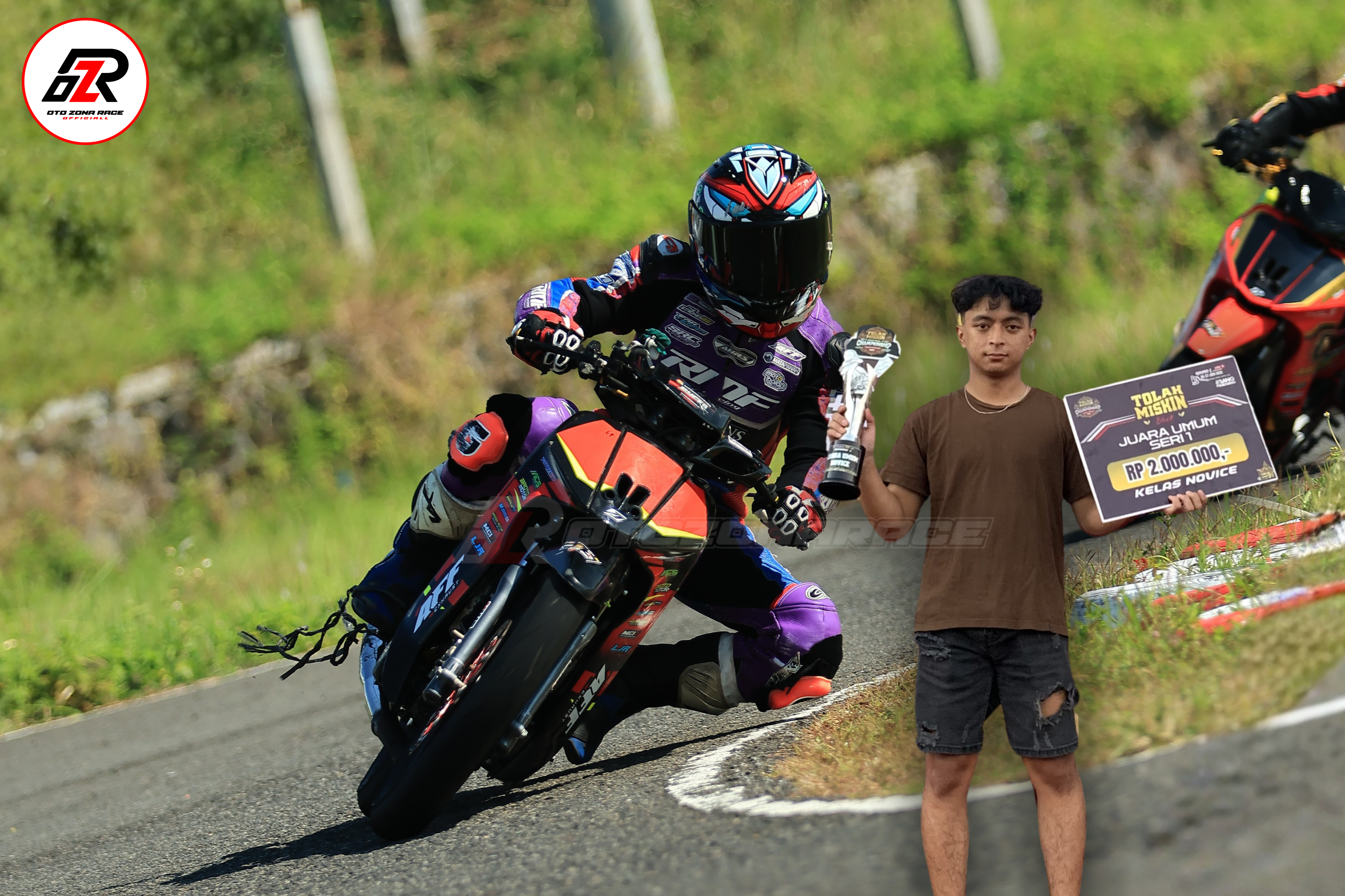 Nicky Hayden “SRC REBORN” Sabet Gelar Juara Umum Novice di Tolak Miskin Roadrace Championship 2026 Seri 1