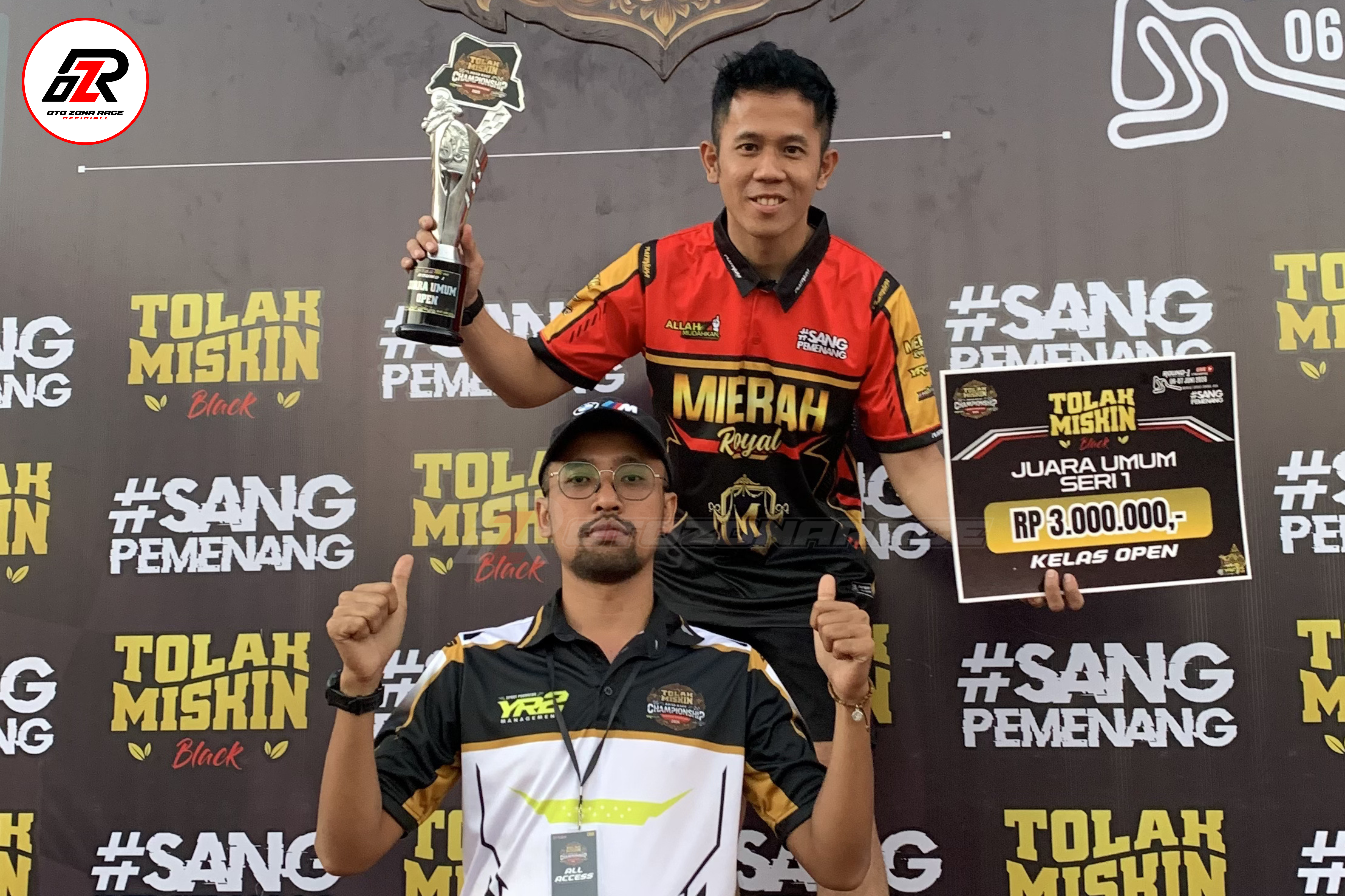 Tommy Salim On Fire, Amankan Gelar Juara Umum Open  Tolak Miskin Championship Seri 1