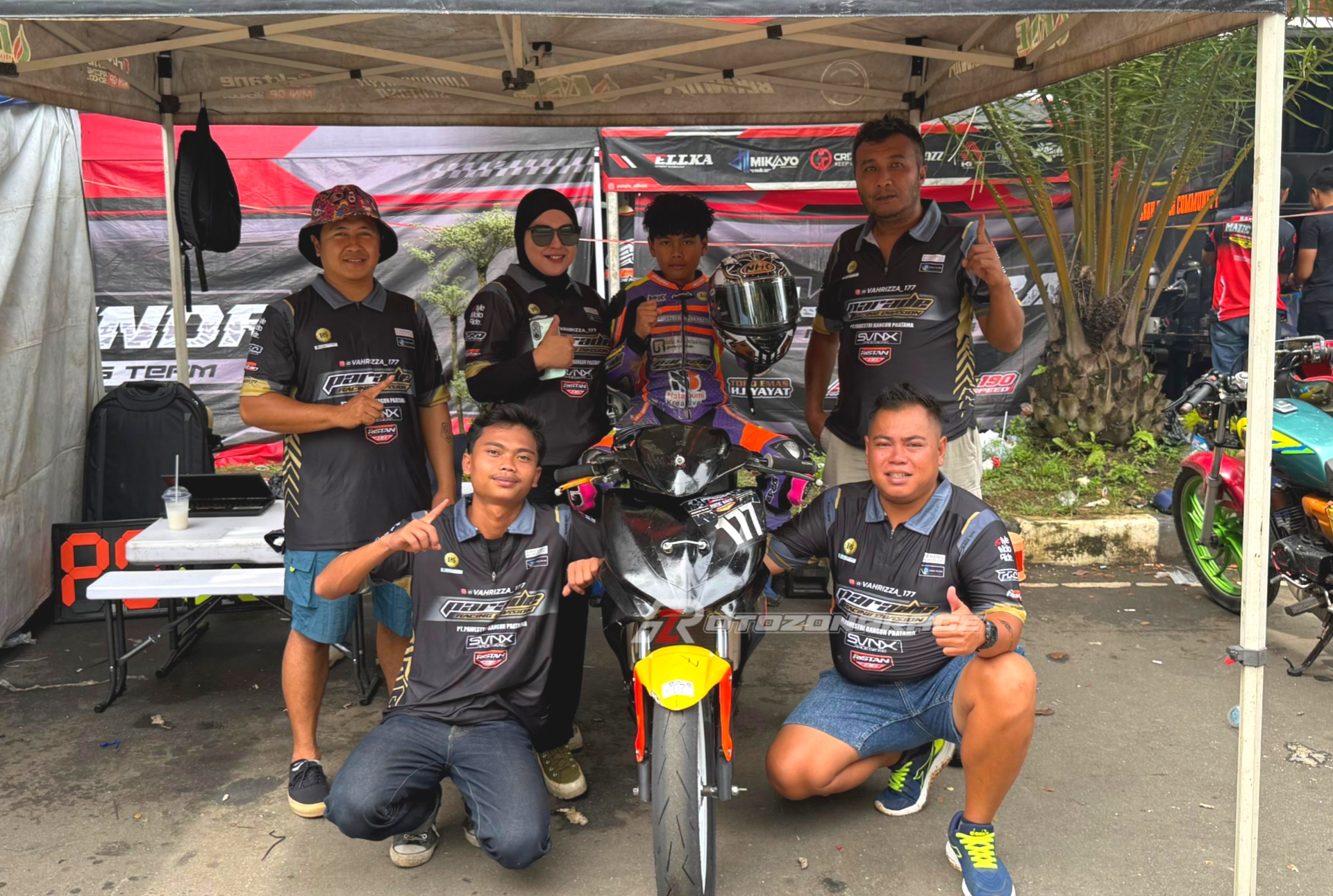 BMR AOC 2026 : Jadi Pembalap Termuda Yang Berlaga, Vahrizza Terus Tambah Jam Terbang