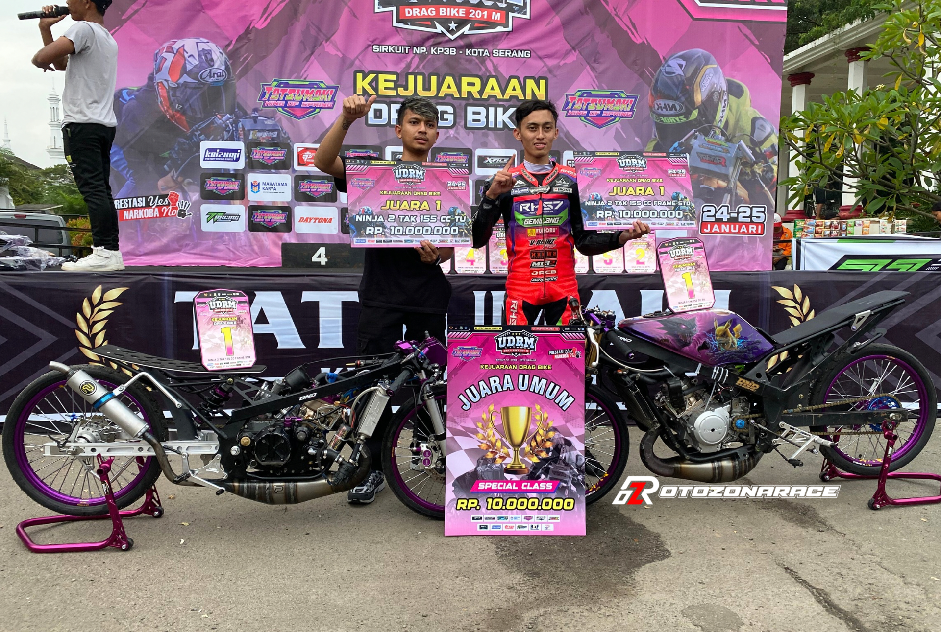 Duet Ockto Zalfa Dengan Tim Pika 2GD Sungguh Berkelas, Double Winner Serta Raih Juara Umum Special Class