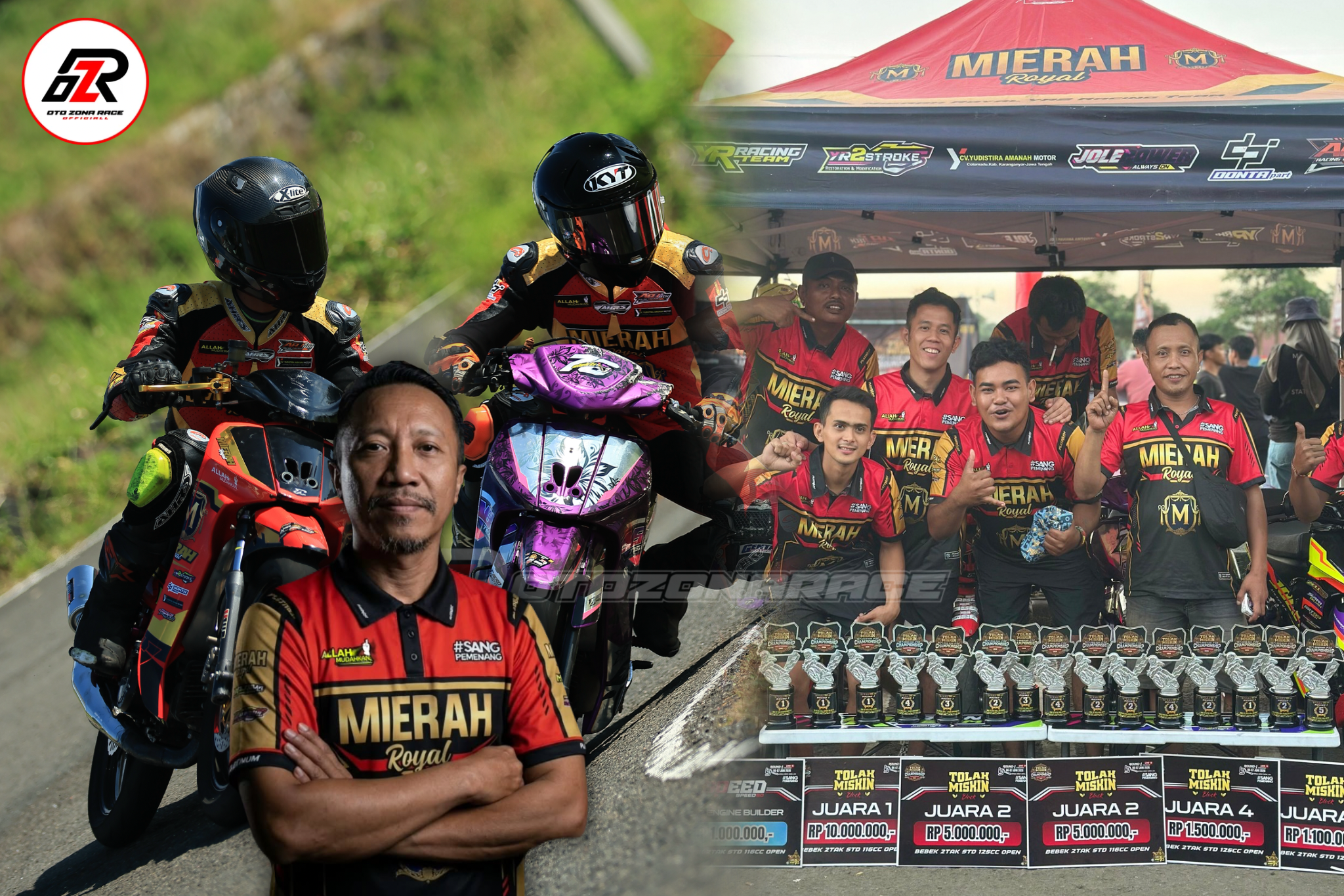 Bebek 2 Tak by Jole Power Dominan di Tolak Miskin Championship Boyolali, Borong Podium Plus Dua Juara Umum