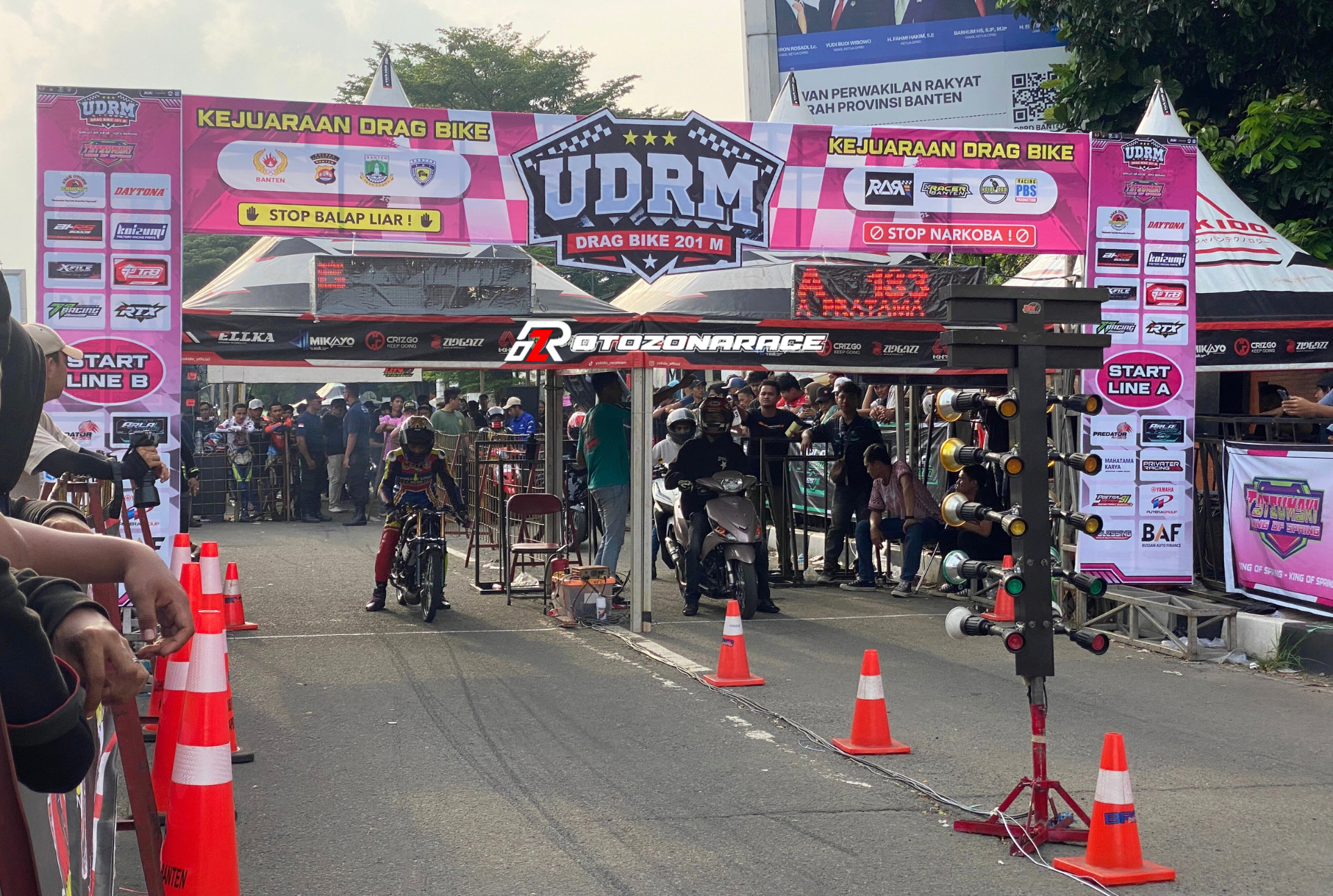 Hasil Resmi Udrm Dragbike 201M Serang, Banten 25 Januari 2026